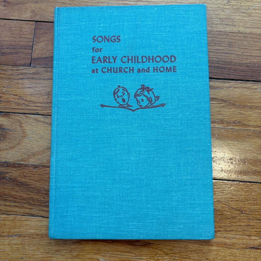 Westminster Press Kids Songbook Blue Songs for Early Childhood Church Home